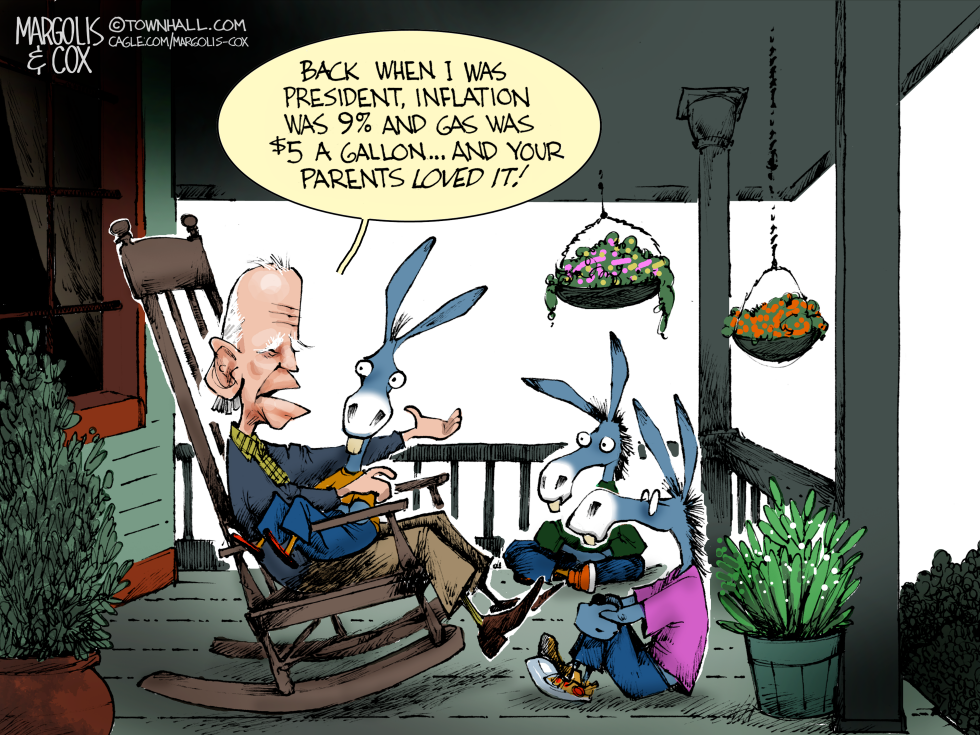 Biden Tells Young Democrats Inflation and Gas Prices Were Popular