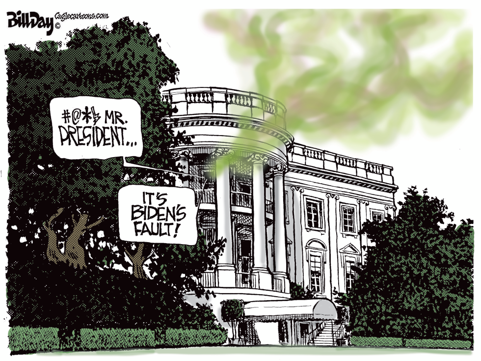 Biden Blamed for White House Issues in Latest Political Jab