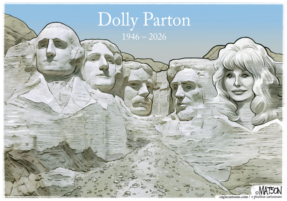 Dolly Parton Joins Presidents on Mount Rushmore Tribute