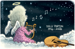 DOLLY PARTON HEAVENLY ANGEL TRIBUTE by Rick McKee