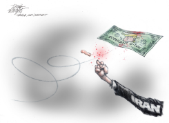 IRAN LIGHTS FUSE ON ECONOMIC D-DAY by Dick Wright