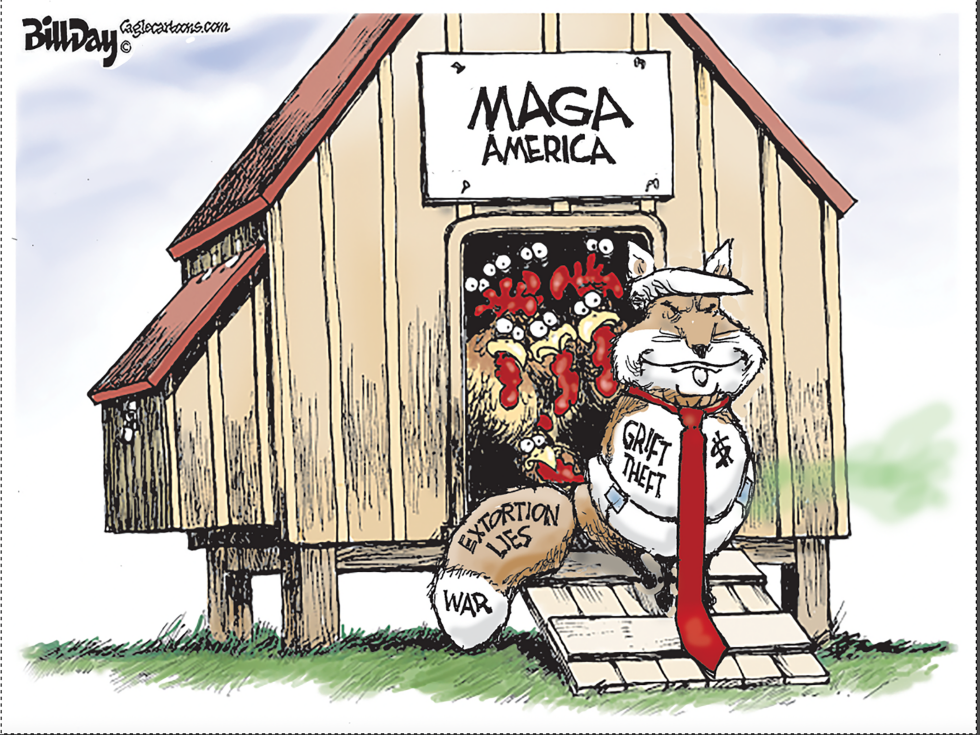 The MAGA Trump Fox Guards The Henhouse