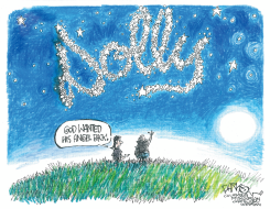 DOLLY STARS SPELL ANGEL TRIBUTE by John Darkow