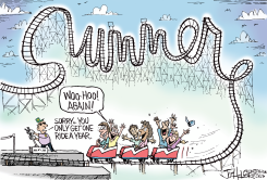 ONE SUMMER RIDE PER YEAR by Joe Heller