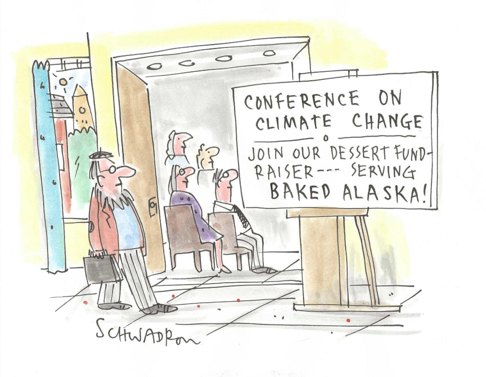 Climate Conference Turns to Baked Alaska for Dessert Fundraiser