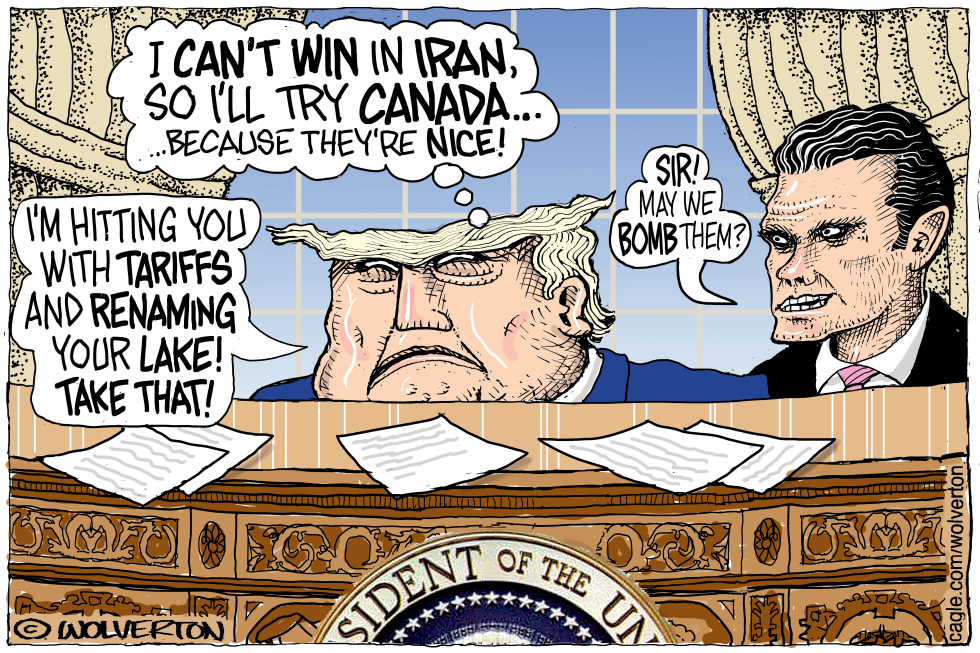 Trump Turns Tariffs on Canada After Iran Setback