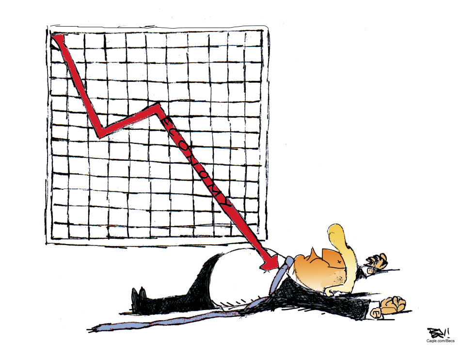 Trump Hit by Sharp Economic Downturn in New Data