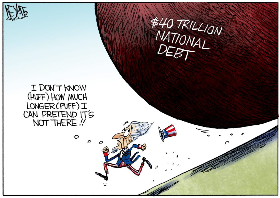 Uncle Sam Flees $40 Trillion National Debt