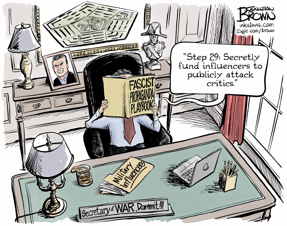 Hegseth Uses Fascist Playbook