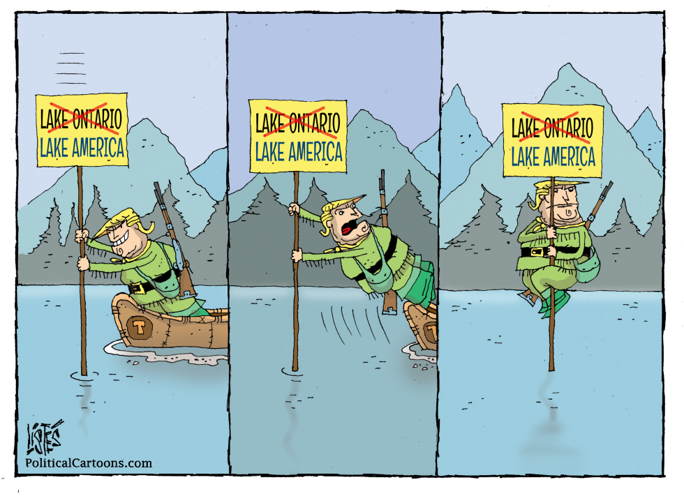 Trump Orders Lake Ontario Renamed Lake America