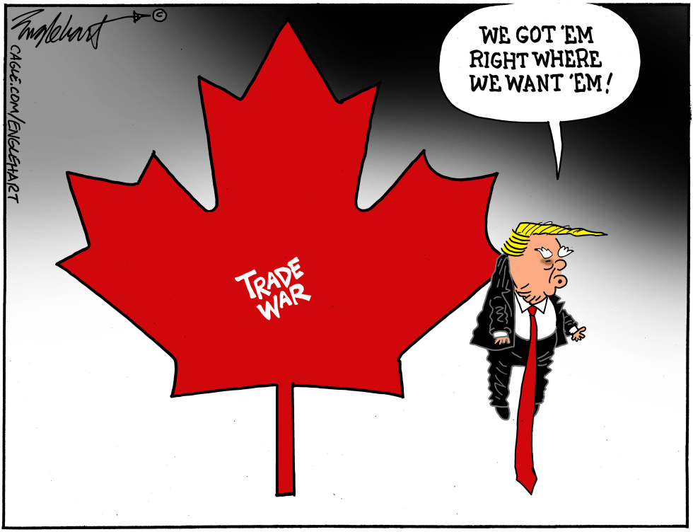 Trump Insists He Has Canada Right Where He Wants It Amid Trade War