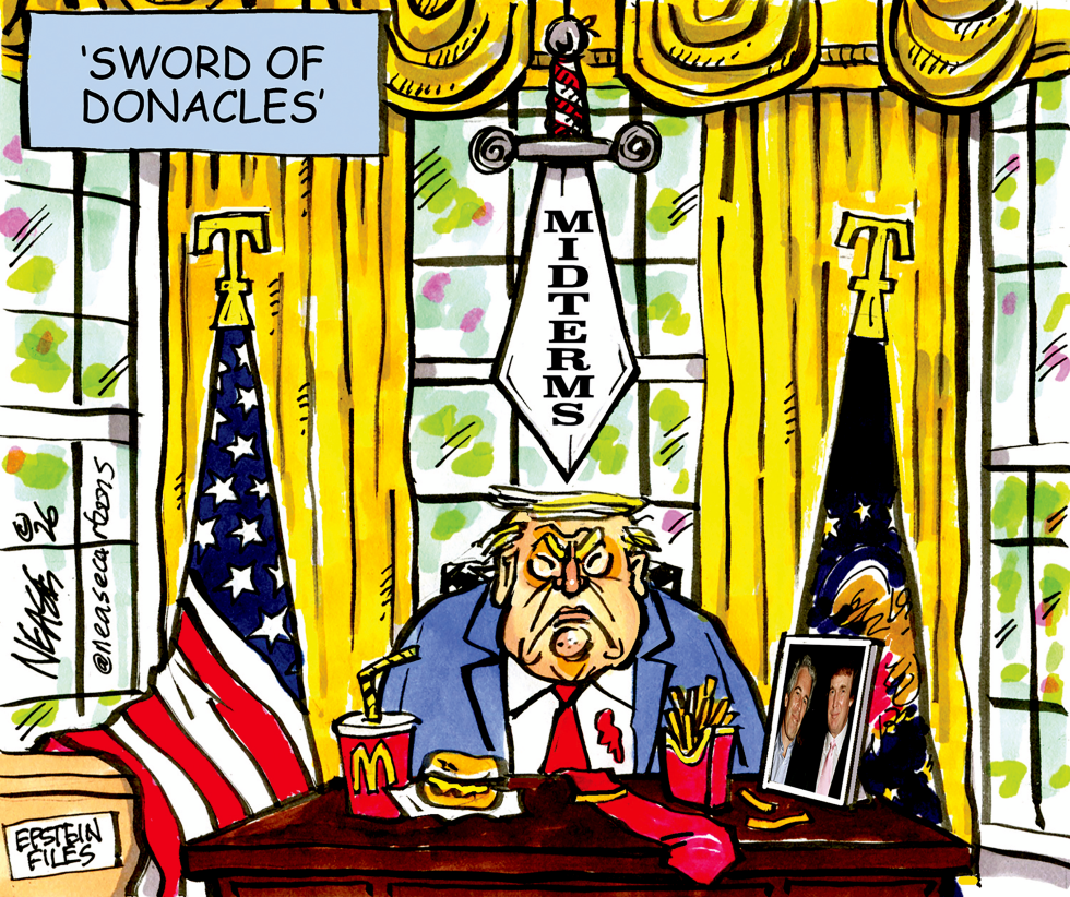 Trump Faces Midterm Sword of Damocles Over Epstein Files
