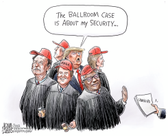 SCOTUS PROTECTING TRUMP'S AGENDA by Adam Zyglis