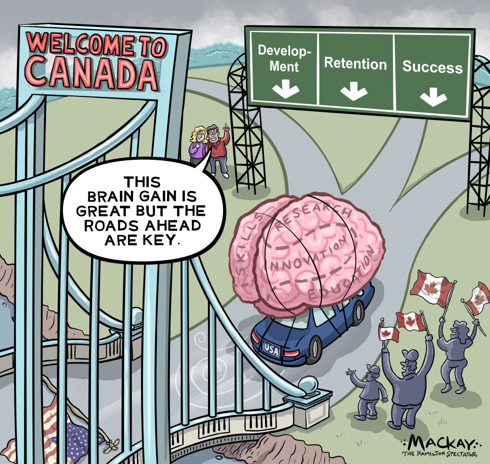 Canada Welcomes US Brain Gain