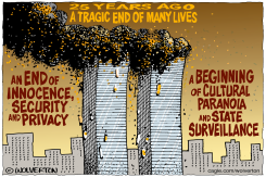 9/11 25 YEARS INNOCENCE TO SURVEILLANCE by Monte Wolverton