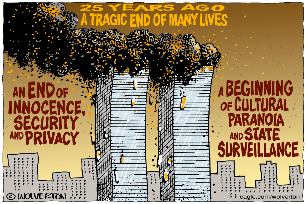 25 Years After 9/11, End of Innocence Meets Rise of Surveillance