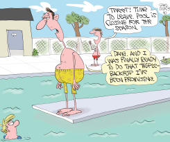 LABOR DAY POOL SEASON ENDS by Gary McCoy