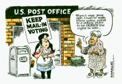 OPPOSITION TO MAIL-IN VOTING by Jimmy Margulies