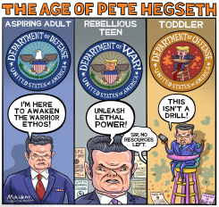 THE AGE OF PETE HEGSETH by Graeme MacKay