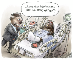 TARIFFS TEST US CANADA ALLIANCE by Adam Zyglis