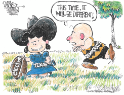 DEMOCRATS ALWAYS HOPING THEY HAVE A SHOT AT TEXAS by John Darkow