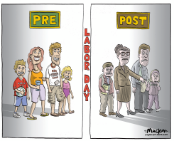 LABOR DAY BEFORE AND AFTER by Graeme MacKay