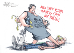 DICK WRIGHT - BLUE STATE PARENTAL RIGHTS by Dick Wright