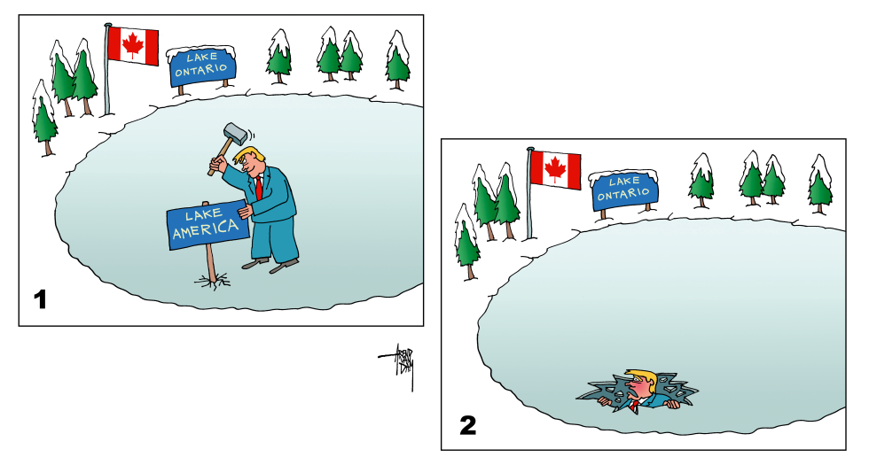 Trump Lake Claim Collapses Under Canadian Ice