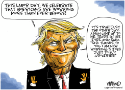 TRUMP LABOR DAY EMPLOYMENT REMARKS by Dave Whamond