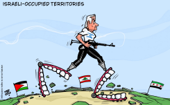 ISRAELI-OCCUPIED TERRITORIES by Emad Hajjaj