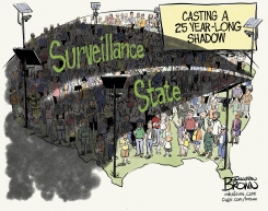POST-9/11 SURVEILLANCE CASTS LONG SHADOW ACROSS AMERICA by Jonathan Brown