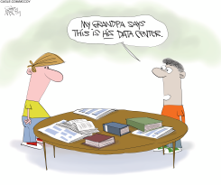 GRANDPA'S DATA CENTER by Gary McCoy