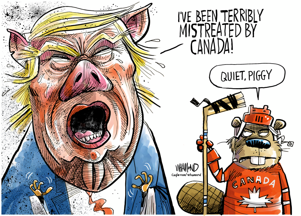 Trump Claims Mistreatment by Canada in Trade Spat
