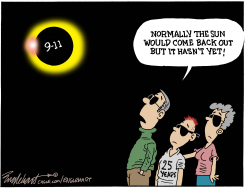 25 YEARS SINCE 9-11 by Bob Englehart