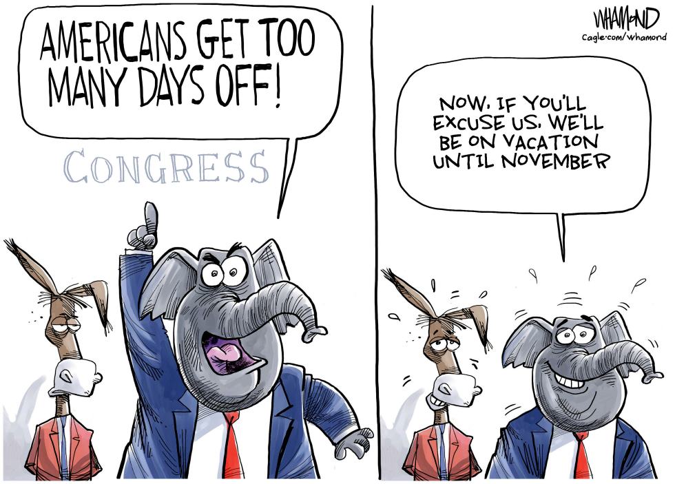 Congress Hypocrisy on Worker Time Off Exposed Ahead of Long Recess