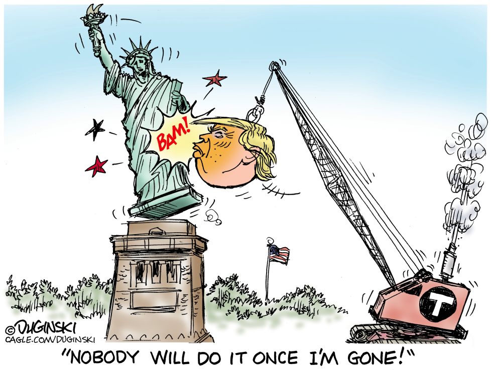 Trump Claims Sole Credit for Undermining Liberty