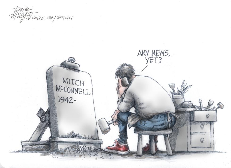 Mitch McConnell Absence Leaves Senate in Limbo
