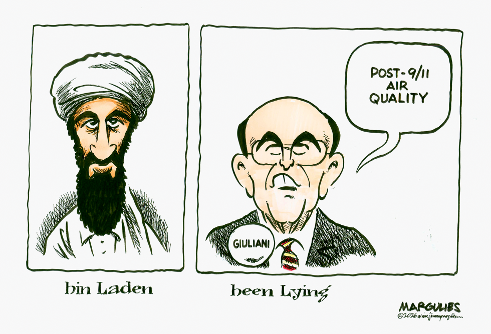 Giuliani Accused of Lying on Post-9/11 Air Quality
