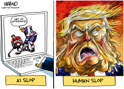 AI SLOP AND HUMAN SLOP by Dave Whamond