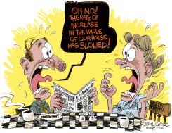 HOUSING BUBBLE CMYK by Daryl Cagle