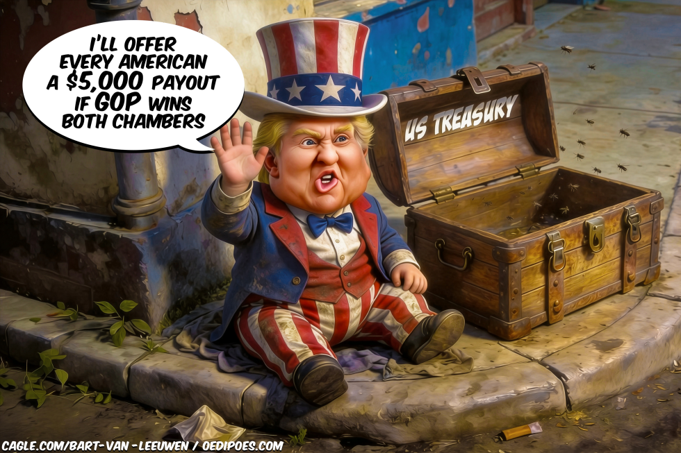 Trump Ties Treasury Payouts to GOP Congressional Win