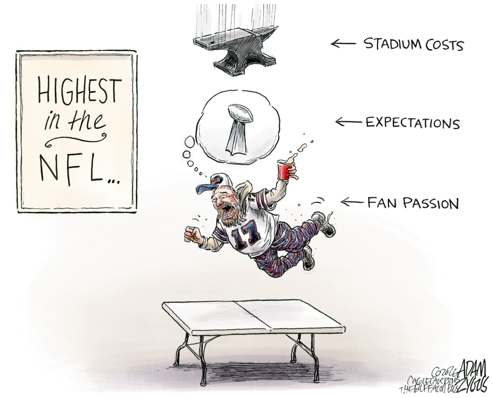 Bills Fans' Passion Collides with Highest Stadium Costs in NFL