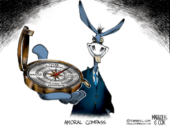 THE LEFT'S AMORAL COMPASS by Margolis & Cox