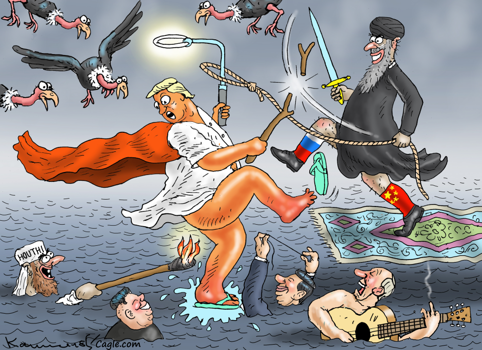 Trump's Middle East Policy Draws Vultures