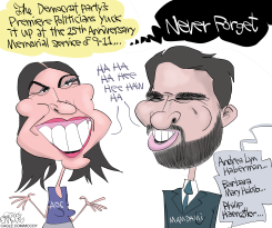 DEMOCRATS YUCK IT UP AT 9/11 MEMORIAL by Gary McCoy