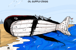 OIL SUPPLY CRISIS by Emad Hajjaj