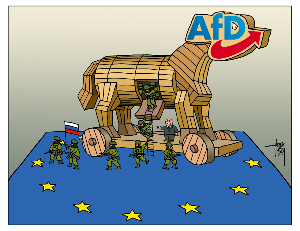 AfD Acts as Trojan Horse for Russian Influence in Europe