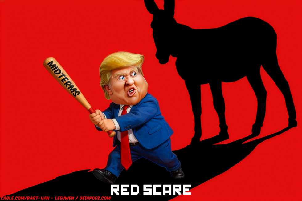 Trump Targets Democrats With Midterm Red Scare