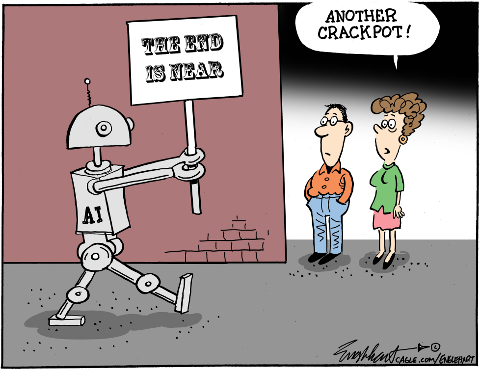 AI Doomsday Forecasts Brushed Off as Fringe Alarmism