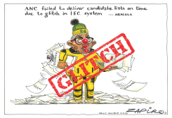ANC BLAMES IEC GLITCH FOR LIST DELAY by Zapiro